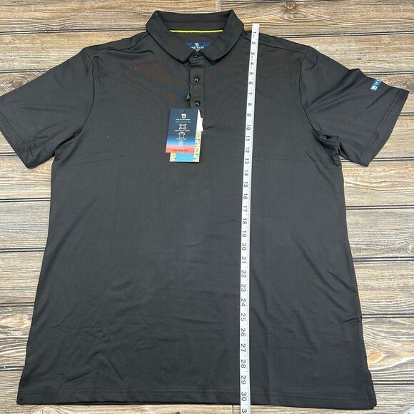 Tom Baine Golf Collection Slim Fit Polo Tee Men's L - NWT - Picture 2 of 7